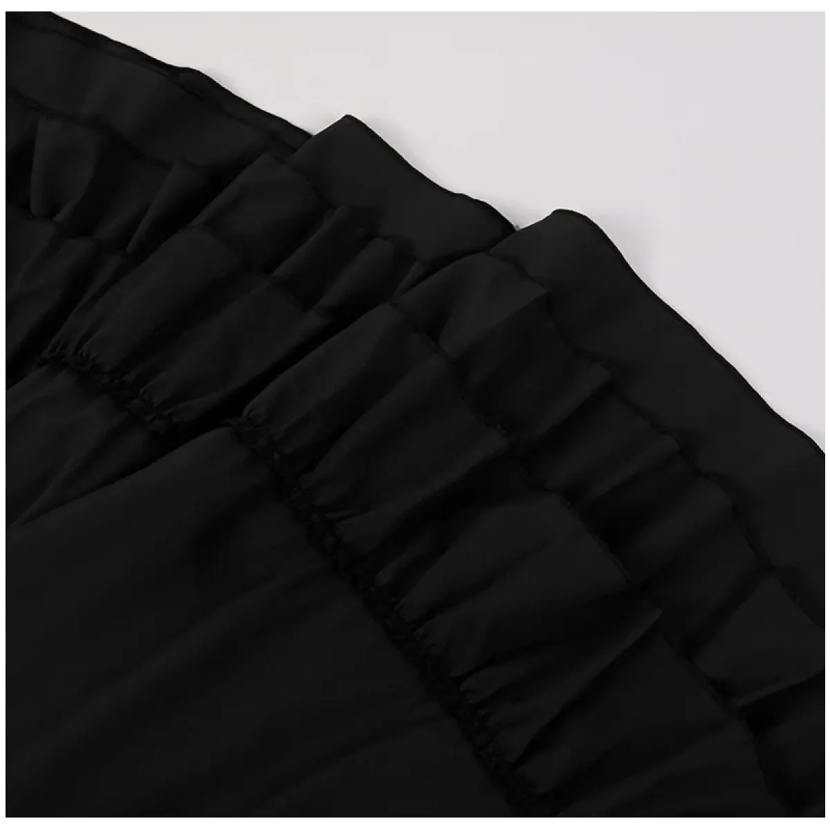 Victorian Gothic Ruffled Skirt