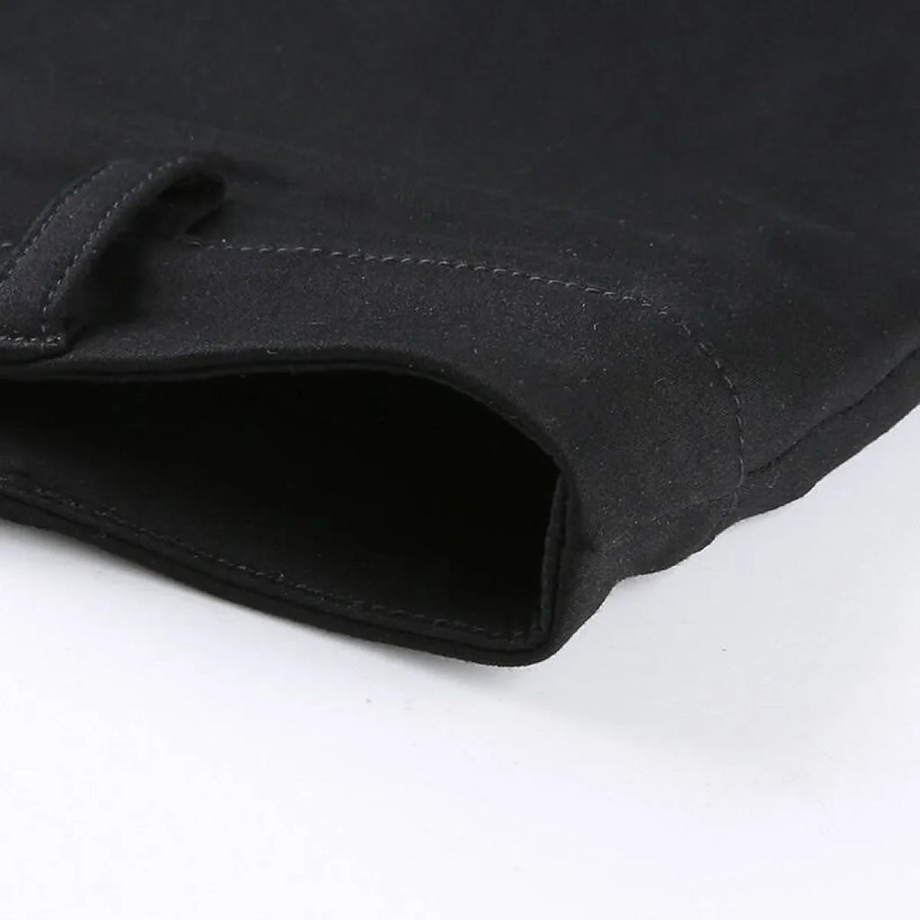 Hollow-Out Punk Shorts