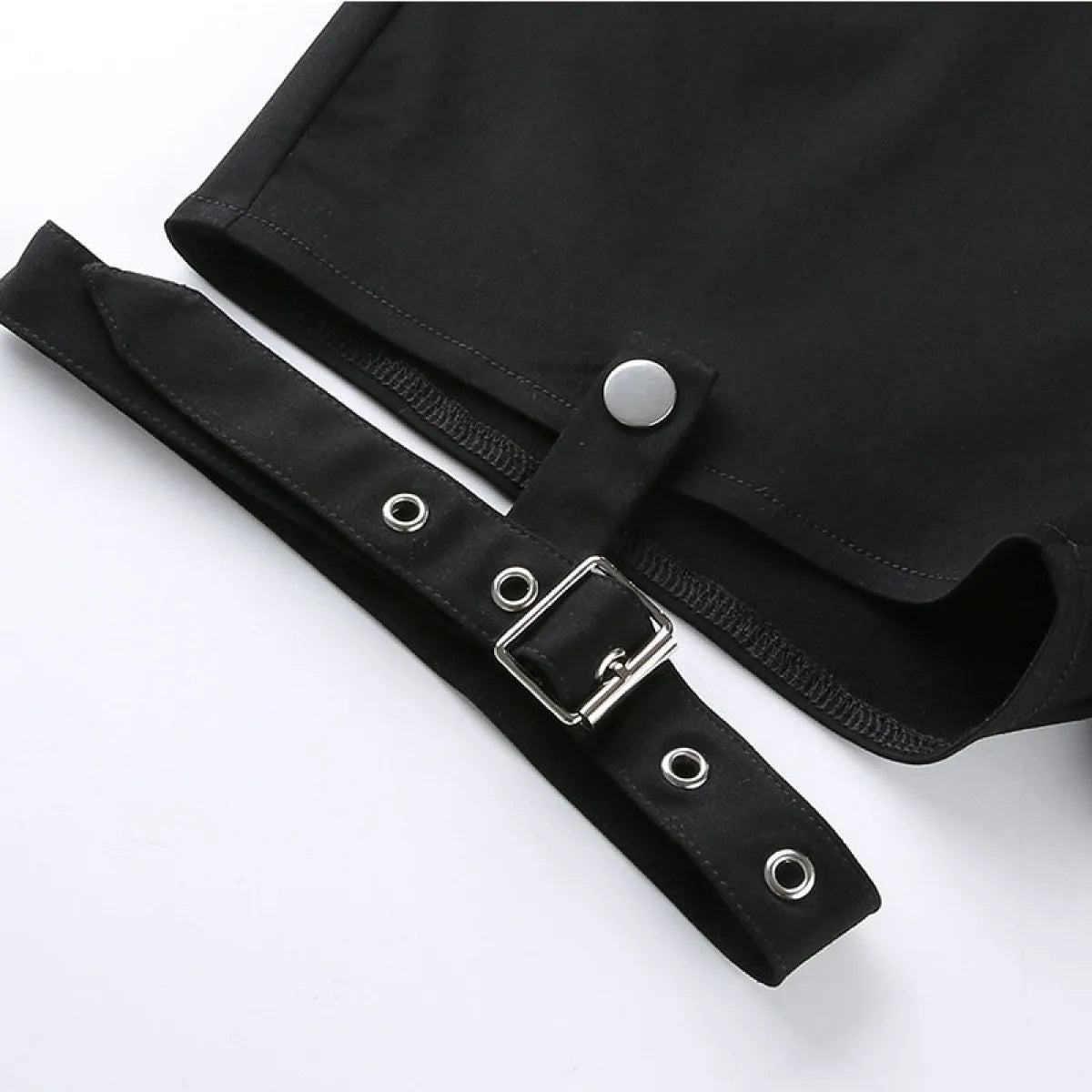 Hollow-Out Punk Shorts