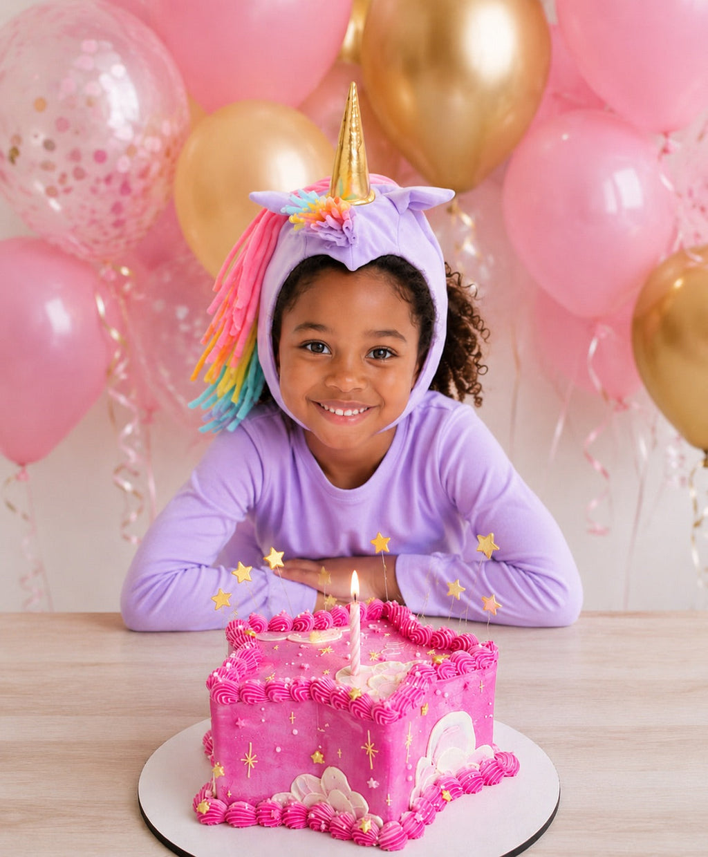 Lavender Unicorn Kids Costume