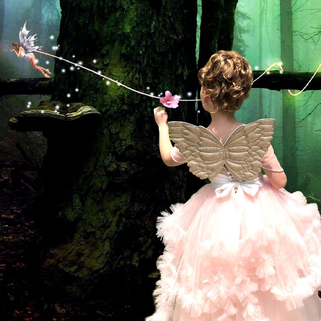 Glitter Fairy Costume Wings – Child