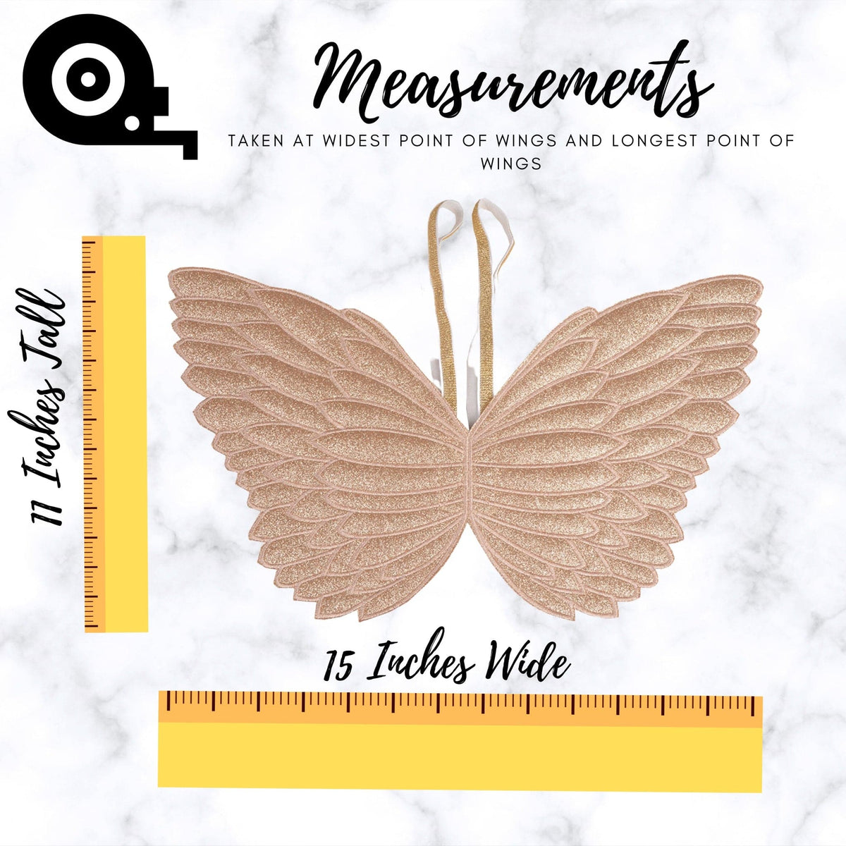 Glitter Fairy Costume Wings – Child