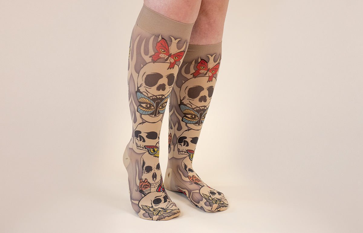 Misfit Gradient Compression Socks
