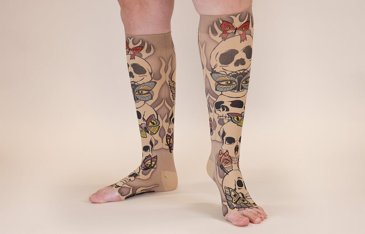 Misfit Gradient Compression Socks