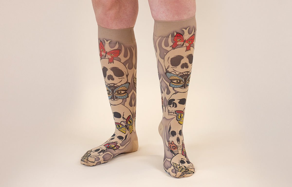 Misfit Gradient Compression Socks