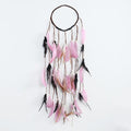 Feather Rope Crown Hair Band with feathers