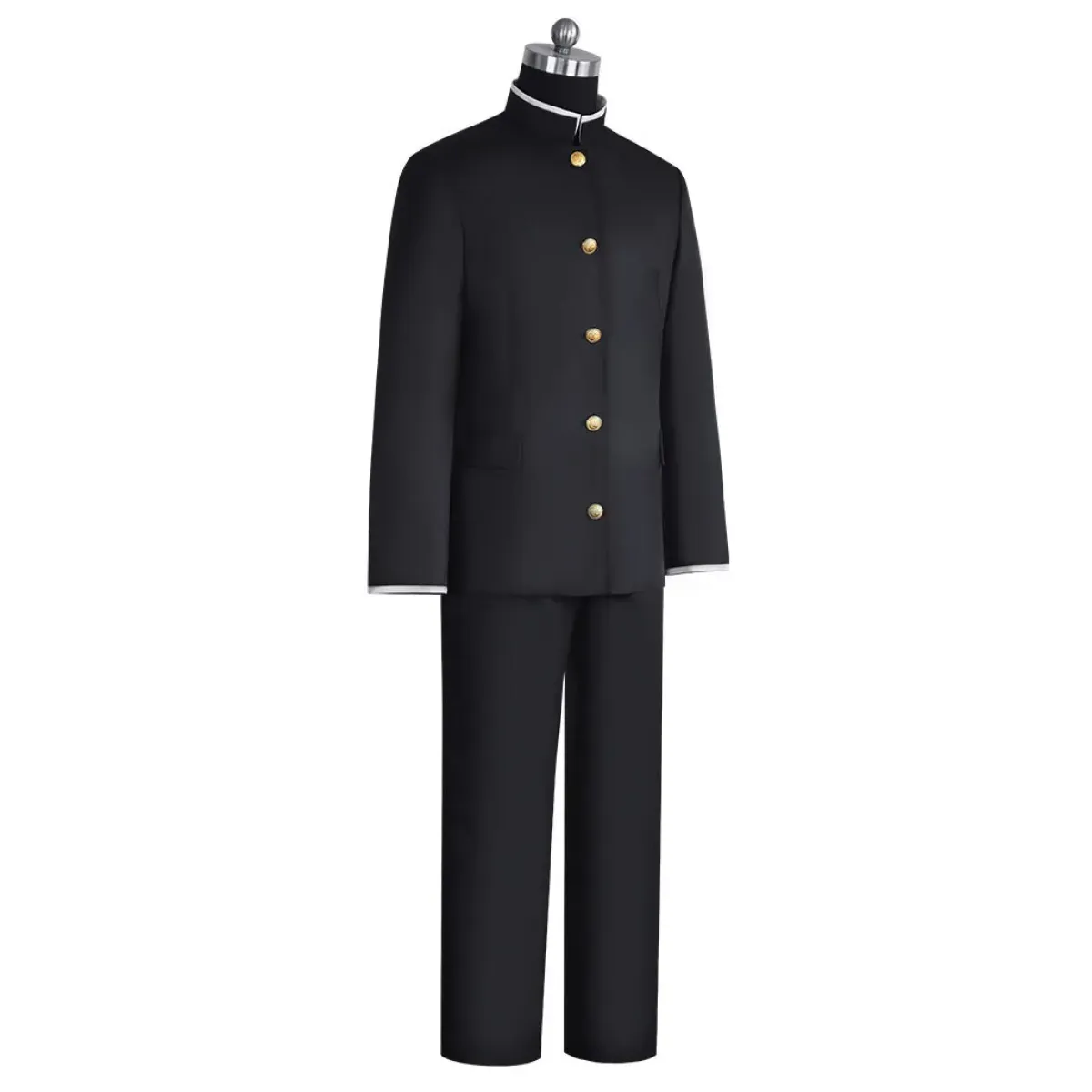 Ken Takakura Cosplay Costume – Dandadan School Uniform with Glasses