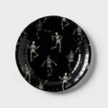 Dancing Skeleton Dinner Plates 20ct