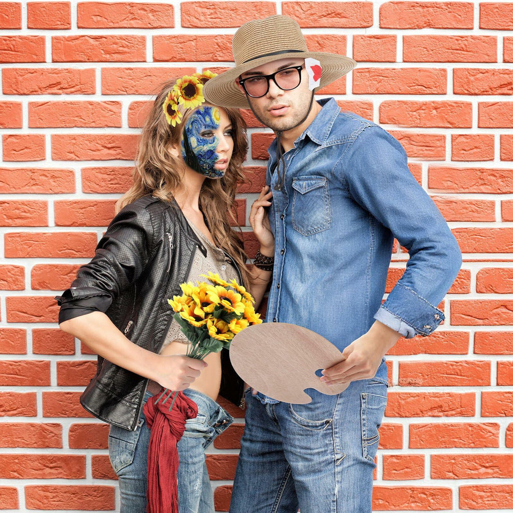 Artist & Sunflower Couple Costume Set – 8 Pieces