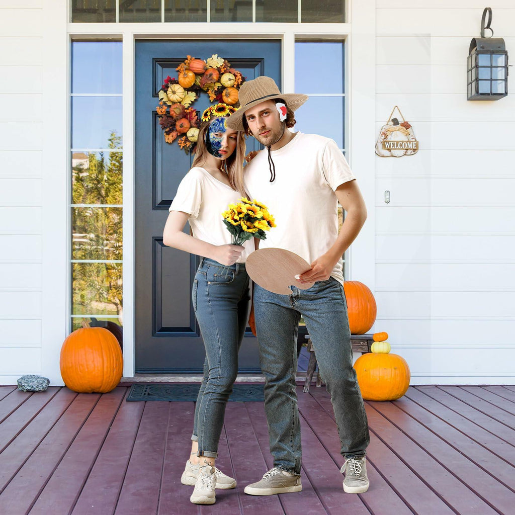 Artist & Sunflower Couple Costume Set – 8 Pieces