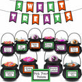 Witch Party Favors Black Mini Cauldrons 2.8" 12pcs