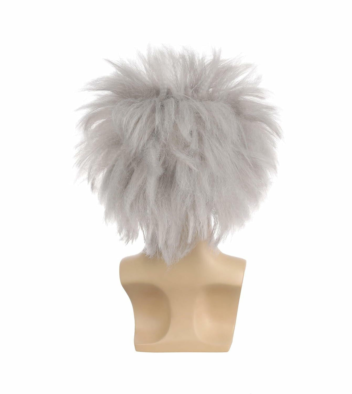 Balding crazy gray hair wig