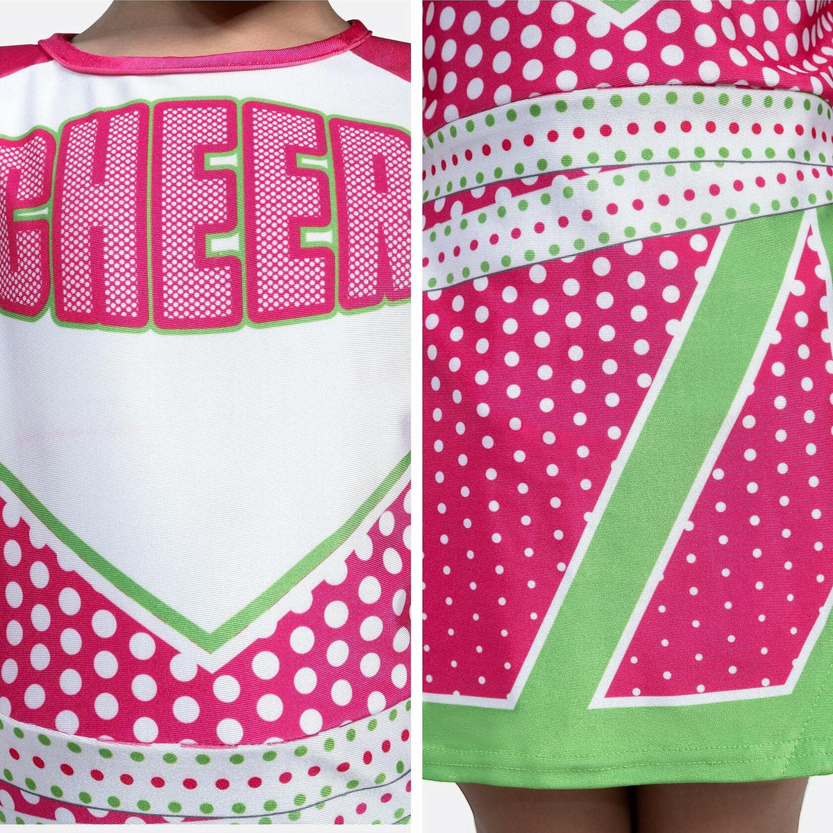 Girls Cheerleader Costume