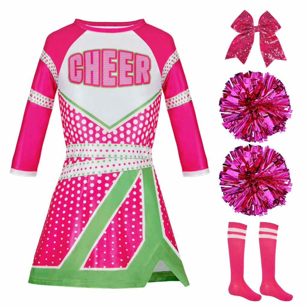 Girls Cheerleader Costume