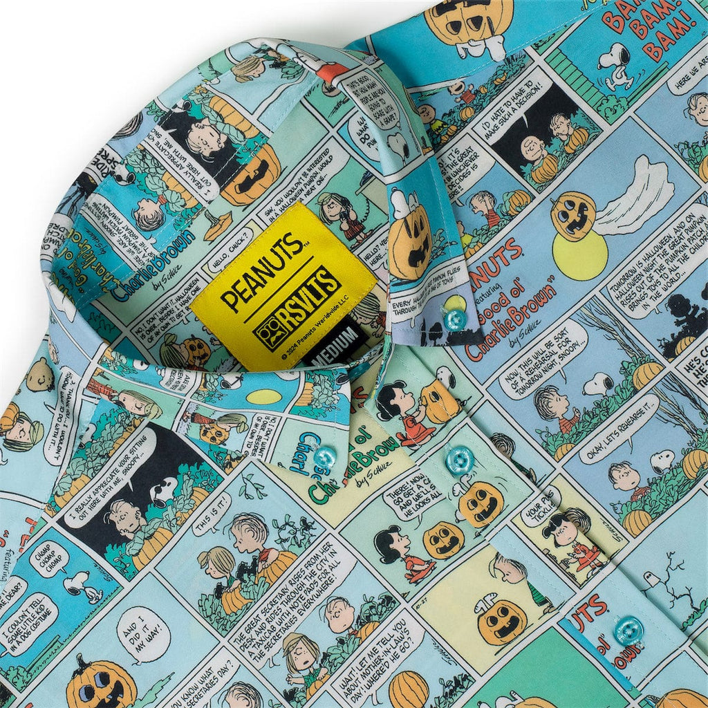 Peanuts "Spooky Strips" –  Short Sleeve Shirt