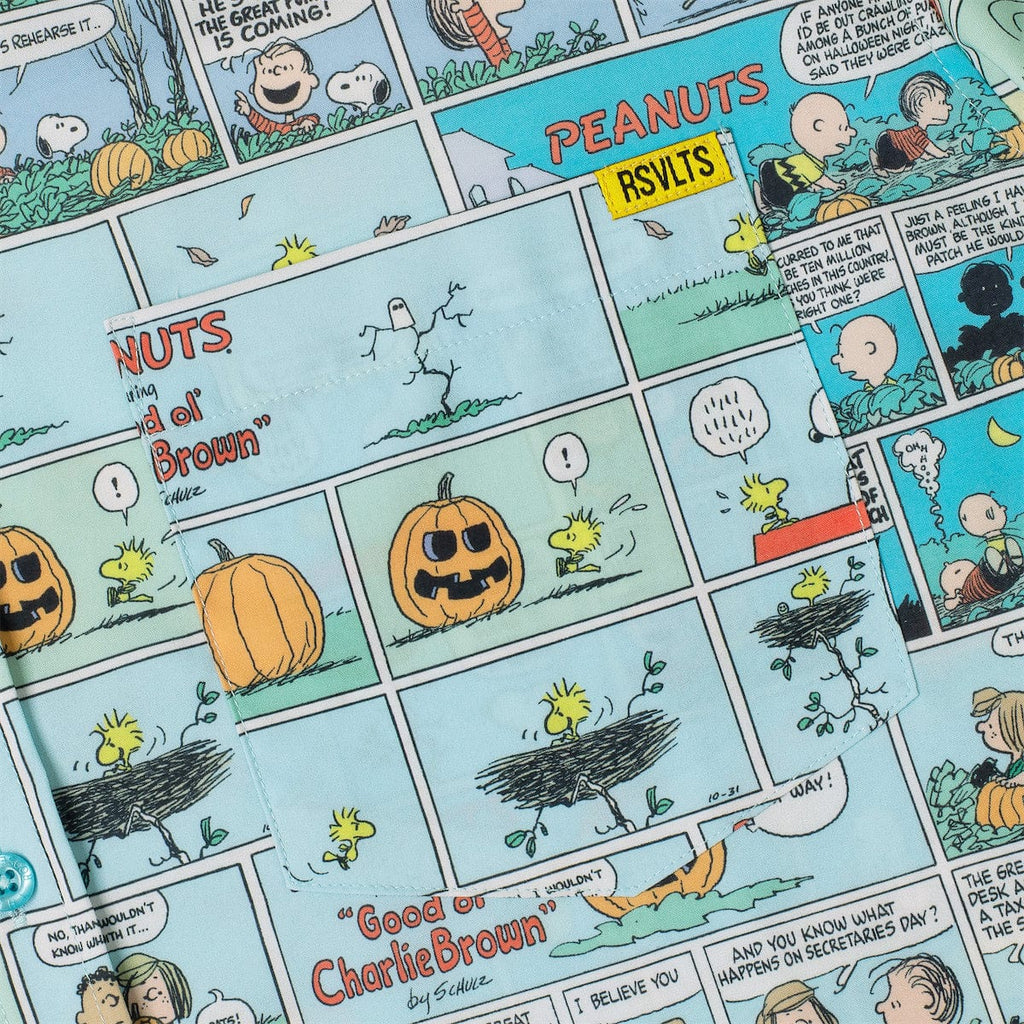 Peanuts "Spooky Strips" –  Short Sleeve Shirt