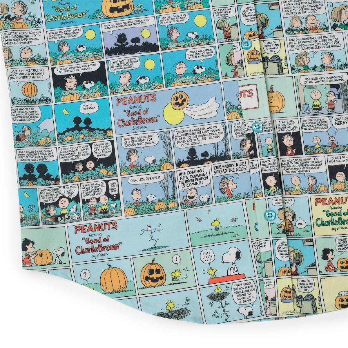 Peanuts "Spooky Strips" –  Short Sleeve Shirt
