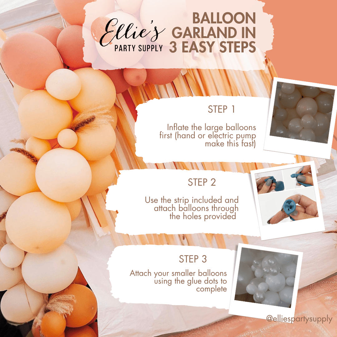 Bats & Spiders Balloon Garland