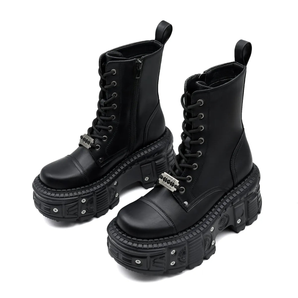Women’s Punk Platform Ankle Boots