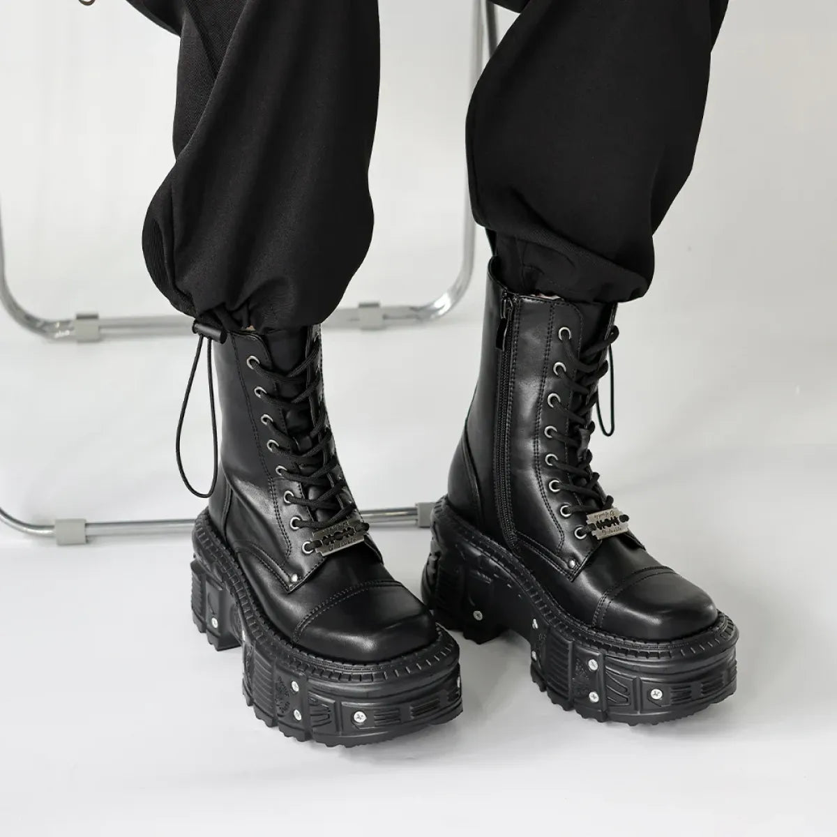 Women’s Punk Platform Ankle Boots