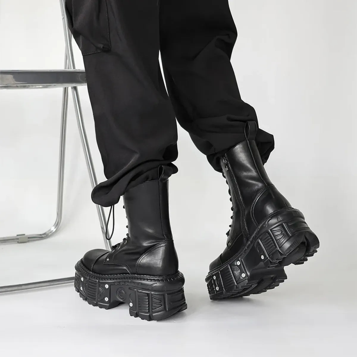 Women’s Punk Platform Ankle Boots