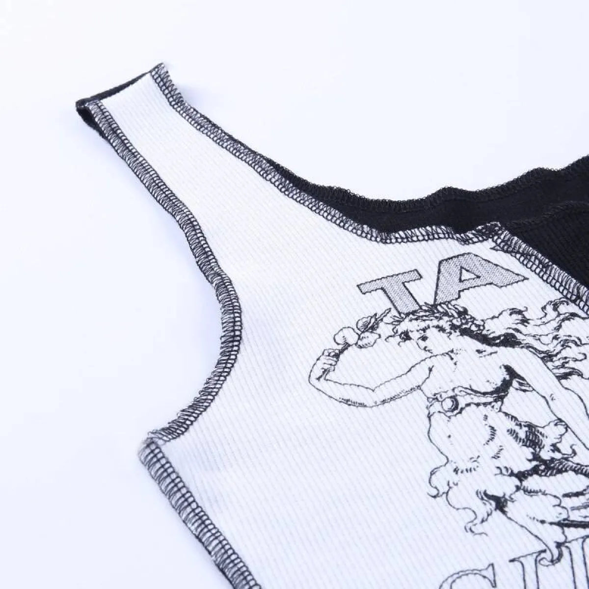 Punk Streetwear Crop Top