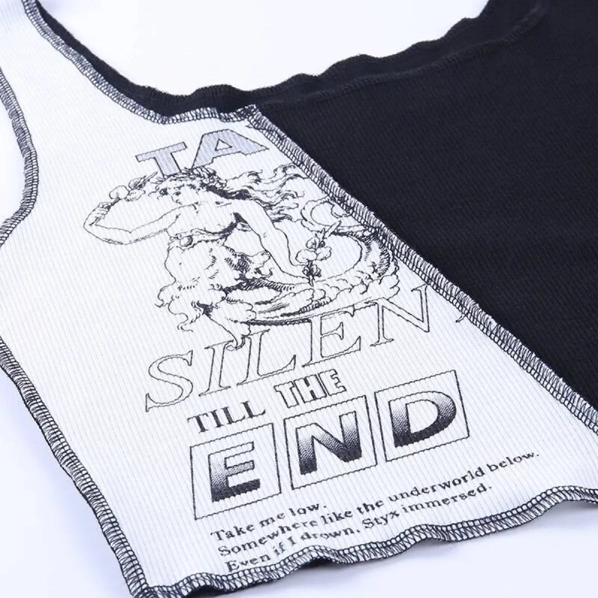 Punk Streetwear Crop Top