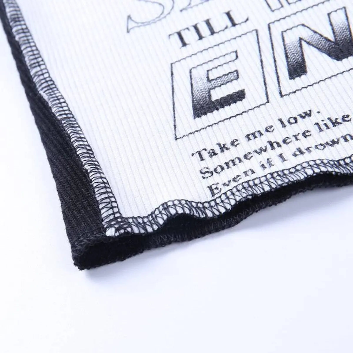 Punk Streetwear Crop Top