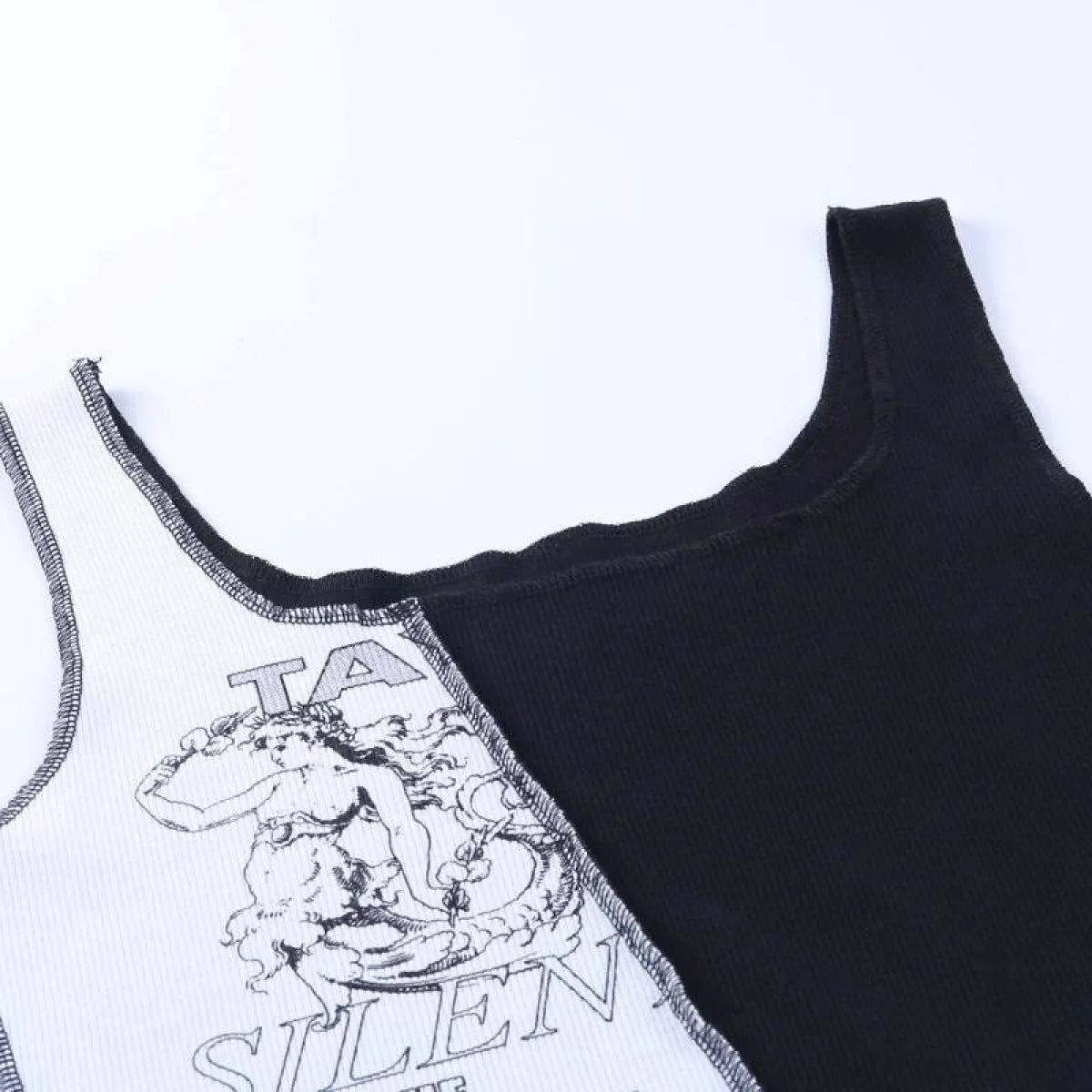Punk Streetwear Crop Top