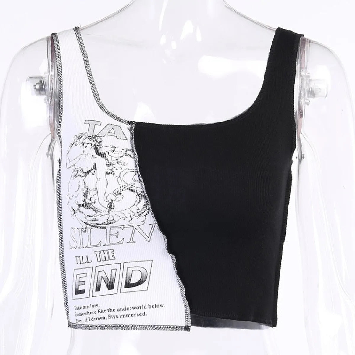 Punk Streetwear Crop Top