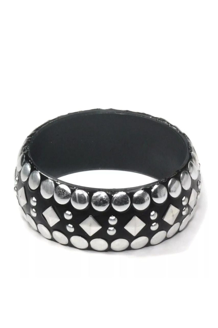 1980s Punk Rock Studded Bangle