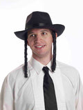 Rabbi Costume Hat with Payot